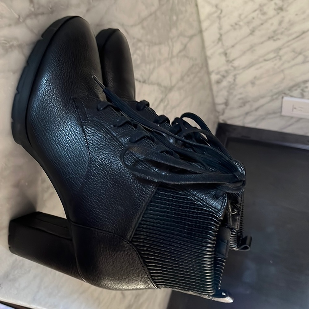 Black boots